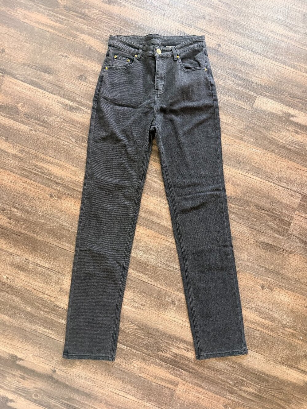 Fashion Brand Company - NWT Black Denim Tall Jeans, Curvy Fit - Sz L - Picture 2 of 8